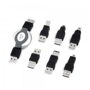 USB siejiklių (adapterių) rinkinys
