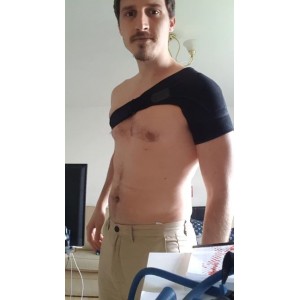 Reguliuojamas peties įtvaras "Best Care Pro 8"