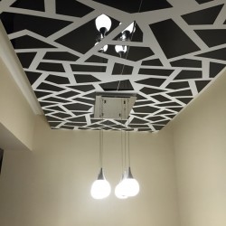 Veidrodiniai lipdukai "Puikieji ornamentai 5" (150 x 38 cm)