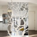 Veidrodiniai lipdukai "Puikieji ornamentai 6" (100 x 40 cm)