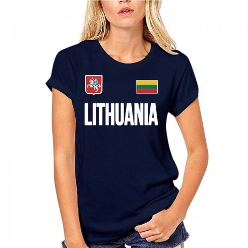 Vyriški medvilniniai marškinėliai "Lietuva"