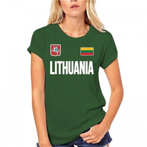 Vyriški medvilniniai marškinėliai "Lietuva"