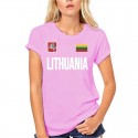 Vyriški medvilniniai marškinėliai "Lietuva"