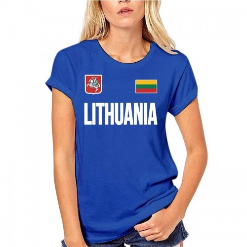 Vyriški medvilniniai marškinėliai "Lietuva"