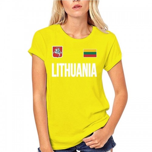 Vyriški medvilniniai marškinėliai "Lietuva"