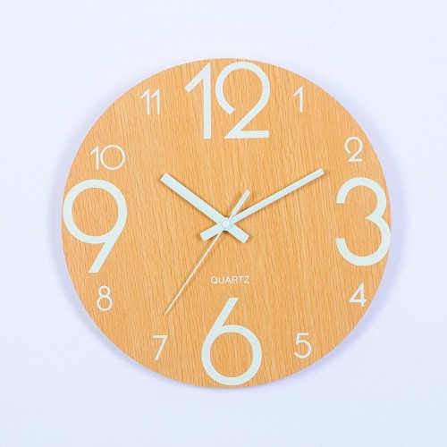 Sieninis laikrodis "Tebūnie šviesa 9" (30 cm)