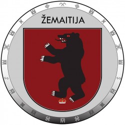 Aukštos kokybės lipdukas ant automobilio "Žemaitija"