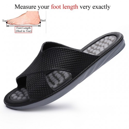 Vyriškos akupresūrinės masažinės šlepetės "Acupressure Pro"