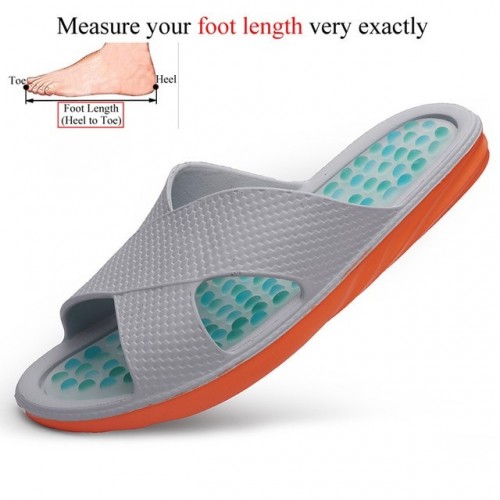 Vyriškos akupresūrinės masažinės šlepetės "Acupressure Pro"