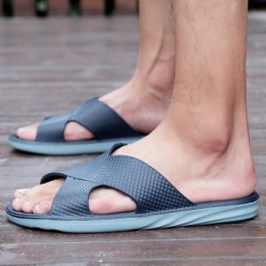 Vyriškos akupresūrinės masažinės šlepetės "Acupressure Pro"