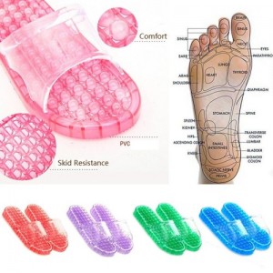 Akupresūrinės masažinės šlepetės "Chinese Acupressure Slippers"