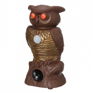 Paukščių baidytuvas "Baisioji pelėda" (reaguoja į judesius)