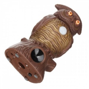 Paukščių baidytuvas "Baisioji pelėda" (reaguoja į judesius)