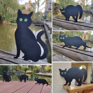 Paukščių baidytuvas "Black Cats" (3 vnt.