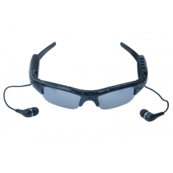 Akiniai slapta kamera "Snobas" (720P, MicroSD/TF)