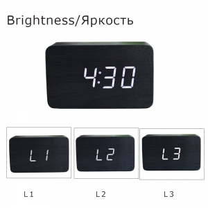 Laikrodis "Medžio stilius" (10 cm)