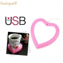 Puodelio šildytuvas "Meilės širdelė" (USB)