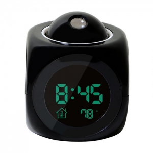 Projekcinis laikrodis žadintuvas "Lazeriniai skaičiai"