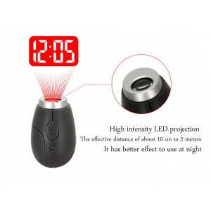 Projekcinis laikrodis žadintuvas "Nuostabūs skaičiai"