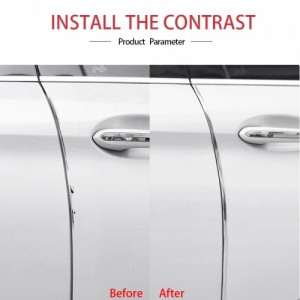 Guminės apsauginės juostelės automobiliui "Renova Deluxe