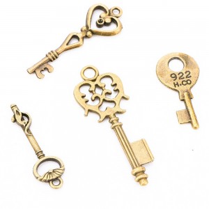 Dekoratyviniai puošybos elementai "Rakteliai 2" (100 vnt.