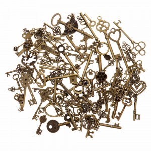 Dekoratyviniai puošybos elementai "Rakteliai 4" (100 vnt.