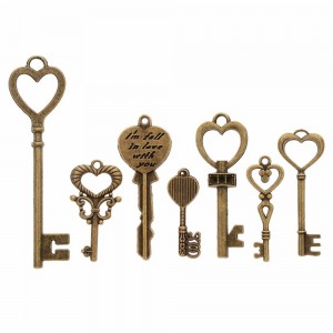 Dekoratyviniai puošybos elementai "Rakteliai 4" (100 vnt.