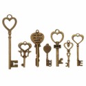 Dekoratyviniai puošybos elementai "Rakteliai 4" (100 vnt.