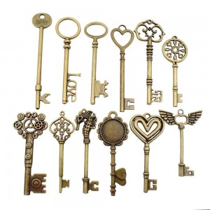 Dekoratyviniai puošybos elementai "Rakteliai 6" (12 vnt.