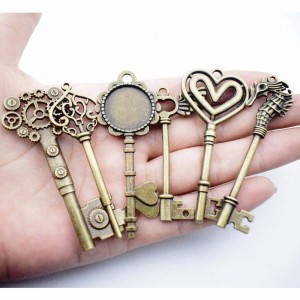 Dekoratyviniai puošybos elementai "Rakteliai 6" (12 vnt.