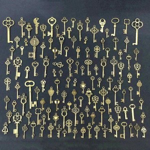Dekoratyviniai puošybos elementai "Rakteliai 9" (125 vnt.