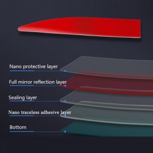Automobilių šviesą atspindinčios juostos lipdukai "Renova
