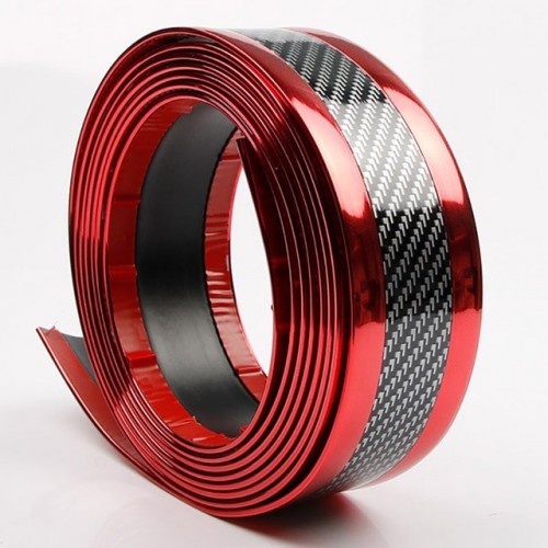 5D anglies pluošto vinilo apsauginės juostelės automobiliui