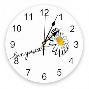 Sieninis laikrodis "Puikieji žiedai" (25 cm)