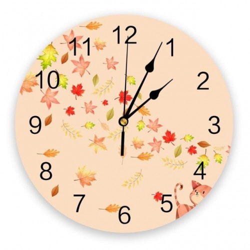 Sieninis laikrodis "Puikiosios gėlės" (25 cm)