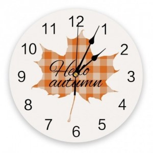 Sieninis laikrodis "Puikiosios gėlės" (25 cm)