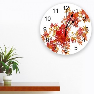 Sieninis laikrodis "Puikiosios gėlės" (25 cm)