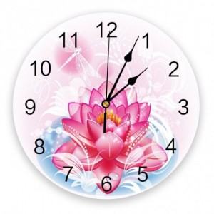 Sieninis laikrodis "Puikiosios gėlės" (25 cm)
