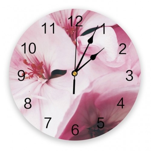 Sieninis laikrodis "Puikiosios gėlės" (25 cm)