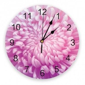 Sieninis laikrodis "Puikiosios gėlės" (25 cm)