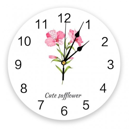 Sieninis laikrodis "Puikiosios gėlės" (25 cm)