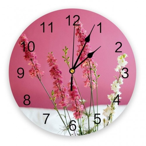 Sieninis laikrodis "Puikiosios gėlės" (25 cm)