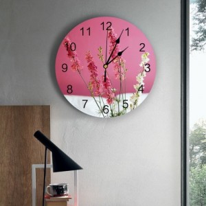 Sieninis laikrodis "Puikiosios gėlės" (25 cm)