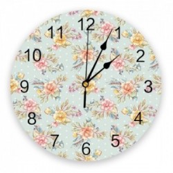 Sieninis laikrodis "Puikieji žiedai" (25 cm)