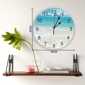 Sieninis laikrodis "Jūros grožis 3" (25 cm)