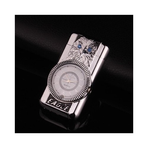 Laikrodis žiebtuvėlis "Sidabrinis erelis 2" (atsparus vėjui)