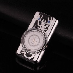 Laikrodis žiebtuvėlis "Sidabrinis skorpionas" (atsparus vėjui)