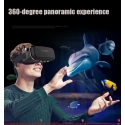 3D virtualios realybės akiniai "VR švytėjimas"
