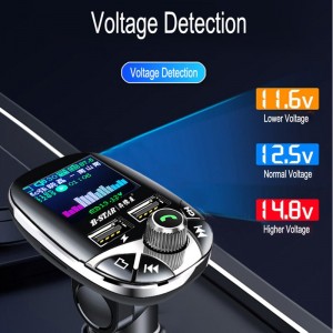 FM bangų moduliatorius automobiliams (su Bluetooth laisvų rankų