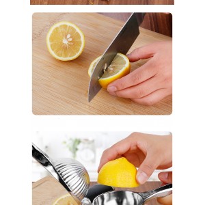 Universalus plieninis spaustuvas "Patogiau nebūna 7" (6 cm